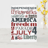 **BIRTHDAY** OP DE **4th VAN JULI** E N J O Y!! Kaart (Gele Bloem)