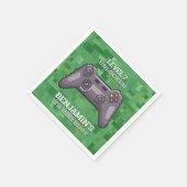 Birthday op het niveau van videospelcontroller servet (Hoek)