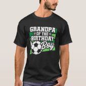 Birthday opa - Boys Voetbal T-shirt (Voorkant)