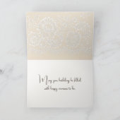 Birthday Open Vintage Journal Kaart (Binnen)