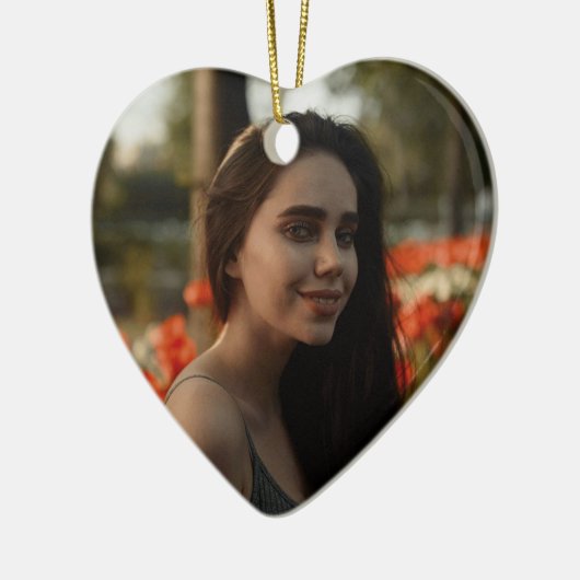 Birthday Ornament with Photo & Custom Message (Links)