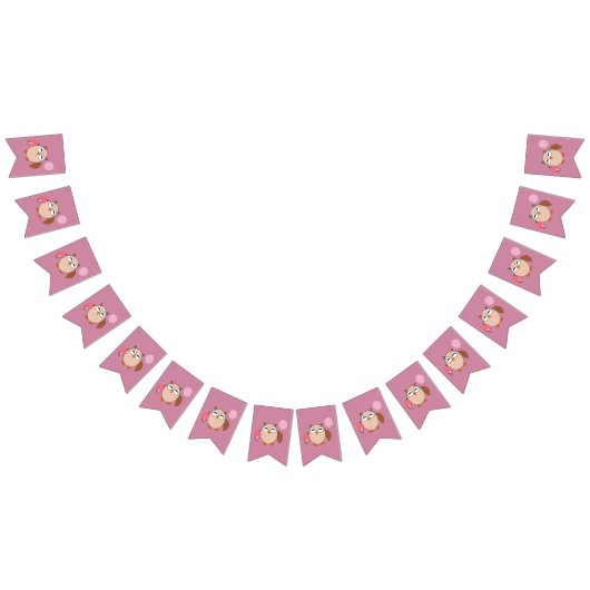 Birthday Owl Bunting Flags Vlaggetjes (Alle)