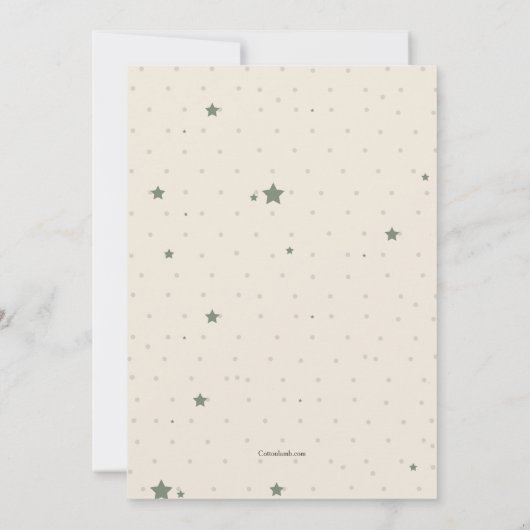 Birthday Owl Kaart (Achterkant)