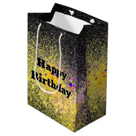 Birthday Paint Spray Abstract Medium Cadeauzakje