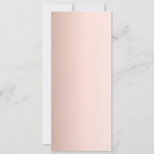 Birthday pampas gras roos dank u kaart (Achterkant)