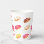 Birthday Pan Dulce Concha Papieren Bekers (Rechts)