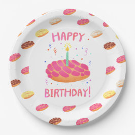 Birthday Pan Dulce Concha Papieren Bordje