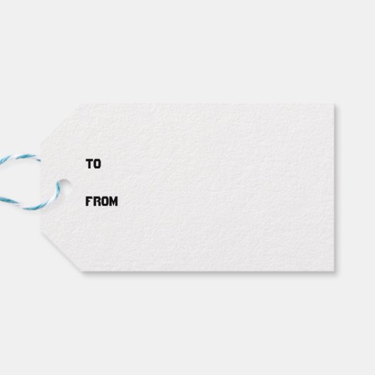 Birthday Pandas Cadeaulabel (Achterkant Horizontaal)