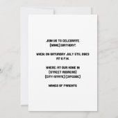 Birthday Pandas Save The Date (Achterkant)