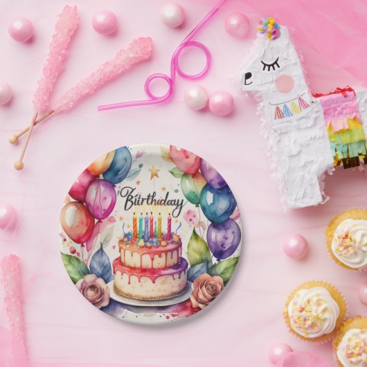 Birthday Paper Bord (Feest)