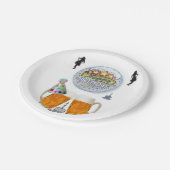 Birthday Paper Borden, bier Papieren Bordje (Gekanteld)