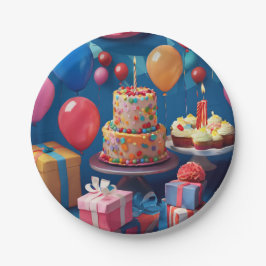 Birthday Papieren Bordje