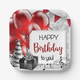 Birthday Papieren Bordje