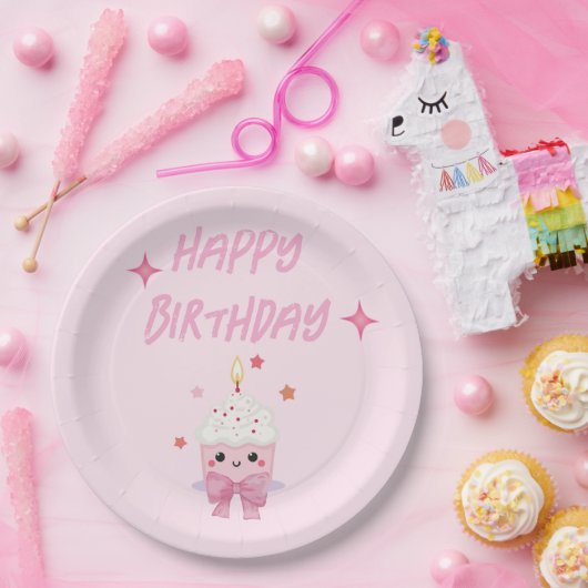 Birthday Papieren Bordje (Feest)