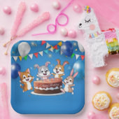 Birthday Papieren Bordje (Feest)