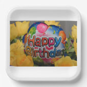 Birthday Papieren Bordje (Voorkant)