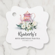 Birthday Par-Tea Floral Teapot