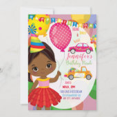 Birthday Parade Invitation Kaart (Voorkant)