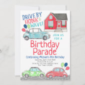 Birthday Parade Kaart (Voorkant)