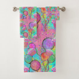 BIRTHDAY PARTIJ BAD HANDDOEK