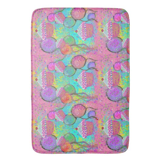 BIRTHDAY PARTIJ BADMAT (Voorkant Verticaal)