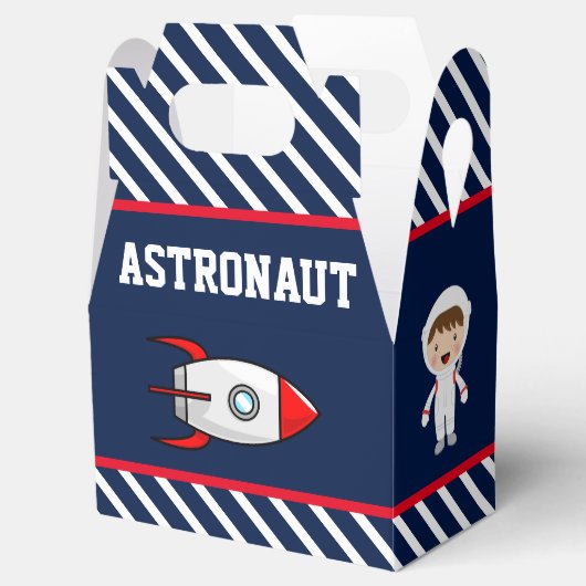 Birthday Partij buitenruimteraketten Bedankdoosjes (Geopend)