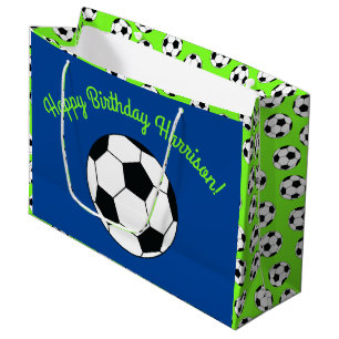 Birthday-partij in de sport groot cadeauzakje