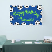 Birthday-partij in de sport spandoek (Beurs)