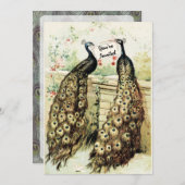  Birthday-partij Kaart (Voorkant / Achterkant)