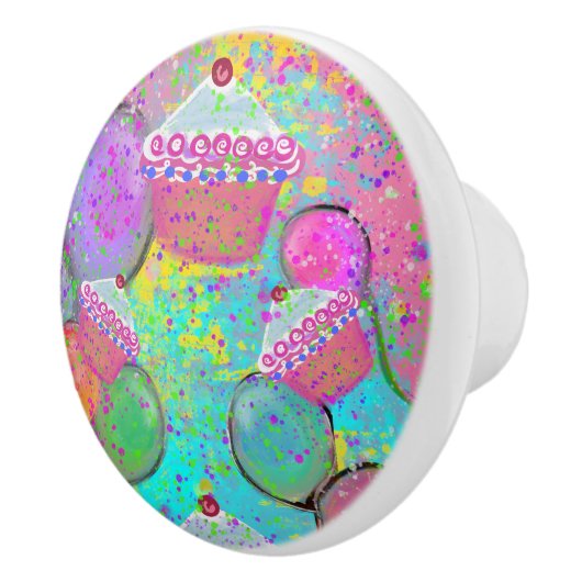 BIRTHDAY PARTIJ KERAMISCHE KNOP (Rechts)