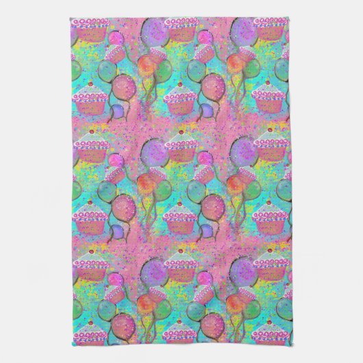 BIRTHDAY PARTIJ THEEDOEK (Verticaal)