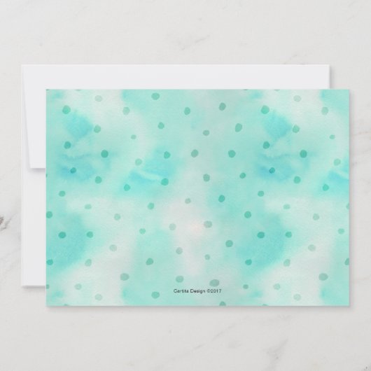 Birthday Party | Ananasappelfruit | Uitnodigingen (Achterkant)