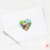 Birthday Party Animal Dinosaur Hart Sticker (Envelop)