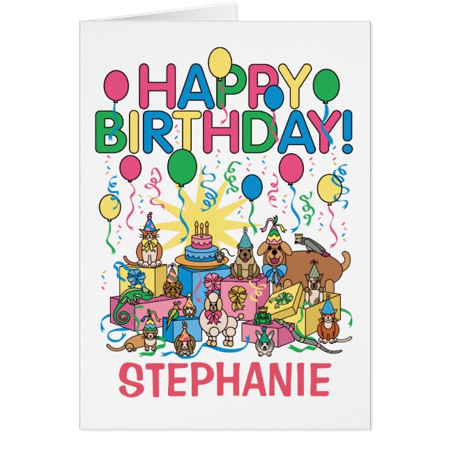 Birthday Party Animals (Voorkant)
