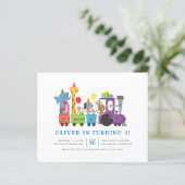 Birthday Party Animals Train Kids (Staand voorkant)