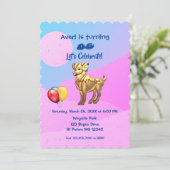 Birthday Party - Aries (21 maart - 19 april) Kaart (Staand voorkant)