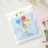 Birthday Party Balloons Great Pyrenees Favor Bag Bedankzakje (Gezegeld)