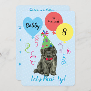 Birthday Party Balloons Newfoundland Uitnodiging