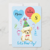 Birthday Party Balloons Speelgoed Podle Kaart (Voorkant)