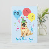 Birthday Party Balloons Tervuren Kaart (Staand voorkant)