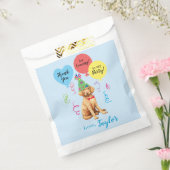 Birthday Party Balloons Vizsla Favor Bag Bedankzakje (Gezegeld)