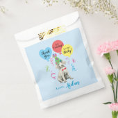 Birthday Party Balloons Weimaraner Favor Bag Bedankzakje (Gezegeld)