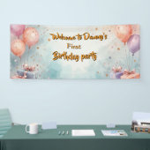 Birthday party banner (Beurs)