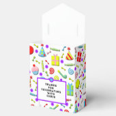 Birthday Party Bedankdoosjes (Geopend)