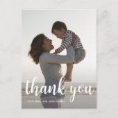 Birthday Party Bedankt voor het script Volledige f Briefkaart (Voorkant)