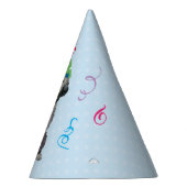 Birthday Party Bedlington Terrier Party Pet Feesthoedjes (Rechts)