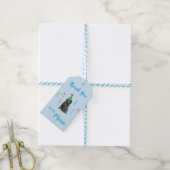 Birthday Party Belgium Sheepdog Bedankt Cadeaulabel (Met Touw)