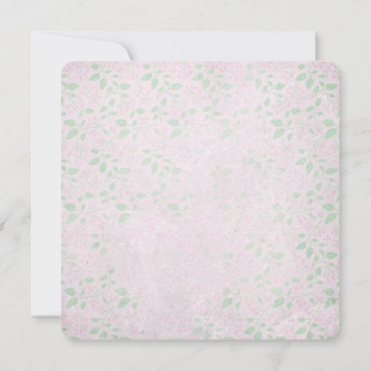 Birthday Party Bow Kaart (Achterkant)