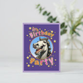 Birthday Party Briefkaart (Staand voorkant)