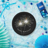 Birthday Party-brochures over Bord met zwart papie (Feest)